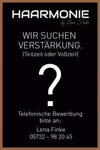 Wir suche Verstärkung! (TZ/VZ)